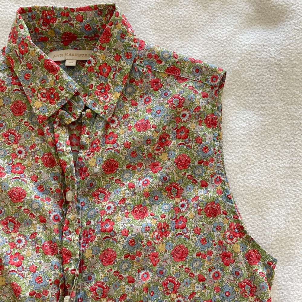 Ann Mashburn Floral Dress XS